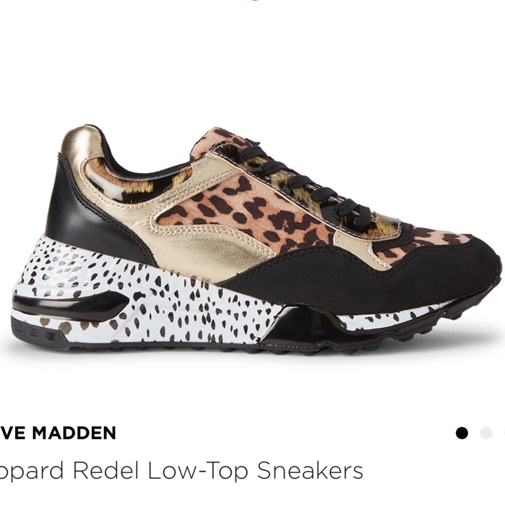 Leopard tennis shoes
